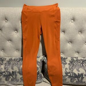 Fabletics PureLuxe Orange Leggings